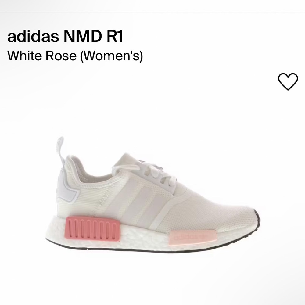 Adidas NMD R1 White Rose